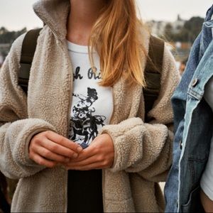 ✨ NEW | Brandy Melville Willow Shearling Jacket